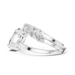 Gold Pendant 9-10015L_27, White Gold, view 3