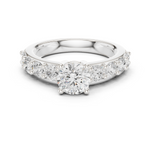 Gold Ring DDLR-655, White Gold