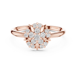 Gold Ring 1 (287), Rose Gold, view 4