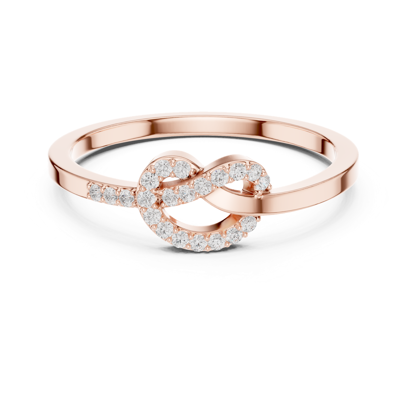 Gold Ring SBWR(5), Rose Gold, view 4