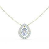 Gold Pendant GPD-0021, Yellow Gold
