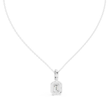 Gold Pendant GPD-0002, White Gold, view 4