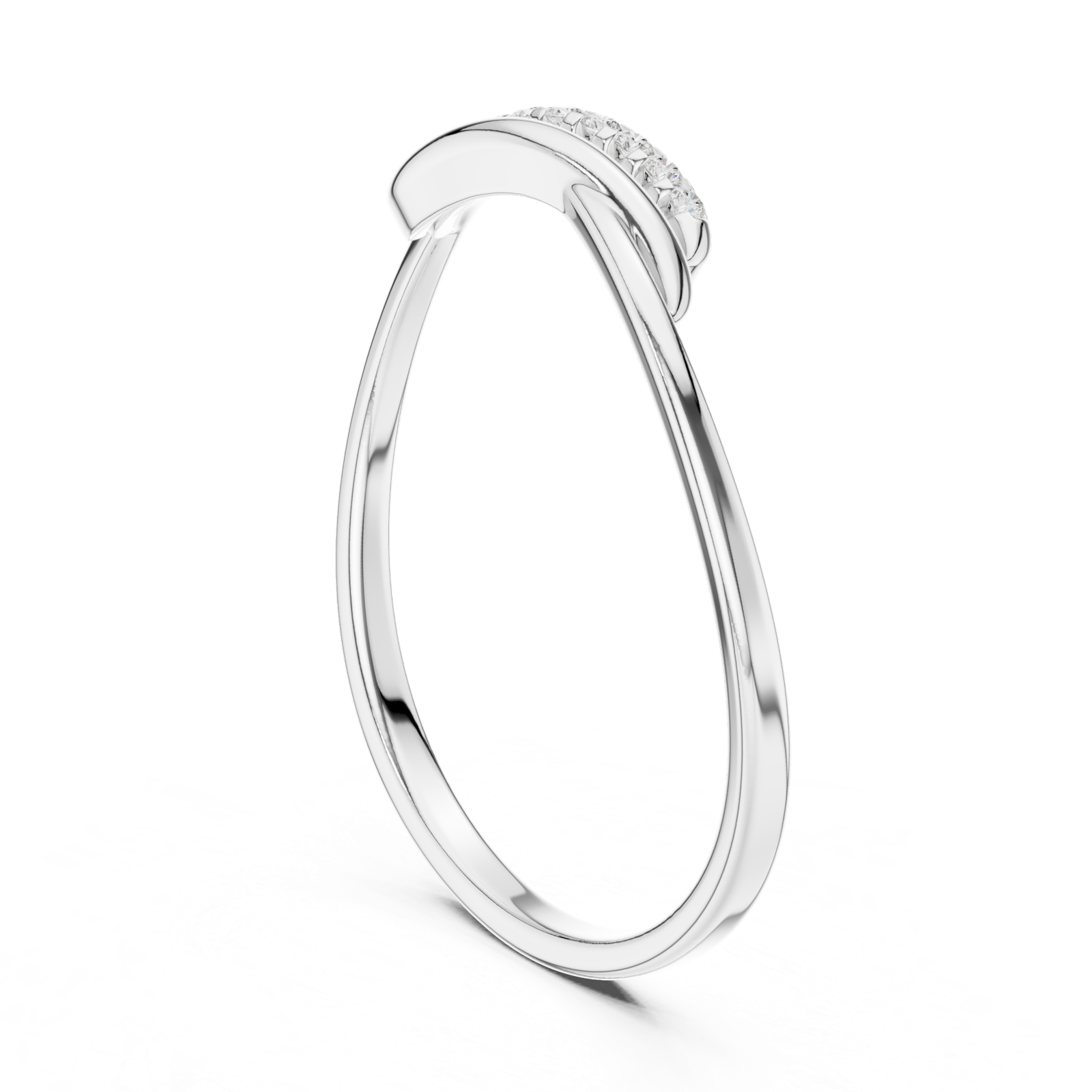 Gold Ring 1 (138), White Gold, view 1