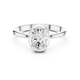Gold Ring DDLR-504, White Gold, view 4