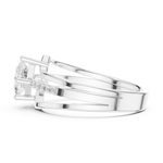 Gold Ring DDLR-475, White Gold, view 3