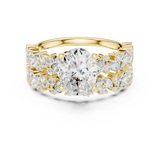 Gold Ring DDLR-943, Yellow Gold, view 4
