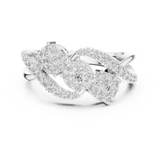 Gold Ring 19-120021L, White Gold, view 4