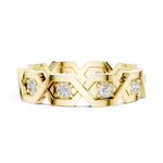 Gold Ring L22-R6, Yellow Gold, view 3