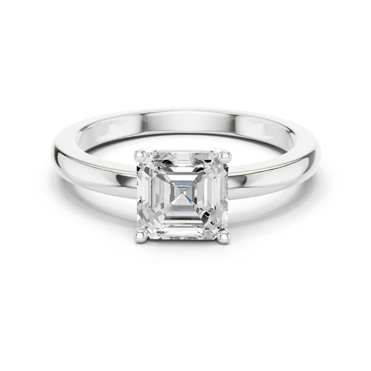 Gold Ring DDLR-1108, White Gold