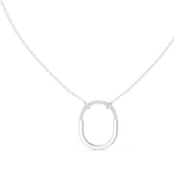 Gold Pendant 12-10002P, White Gold, view 1