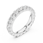 Gold Ring DDLR-608, White Gold, view 2