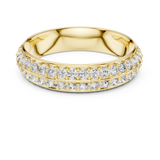 Gold Ring L03-549, Yellow Gold, view 4