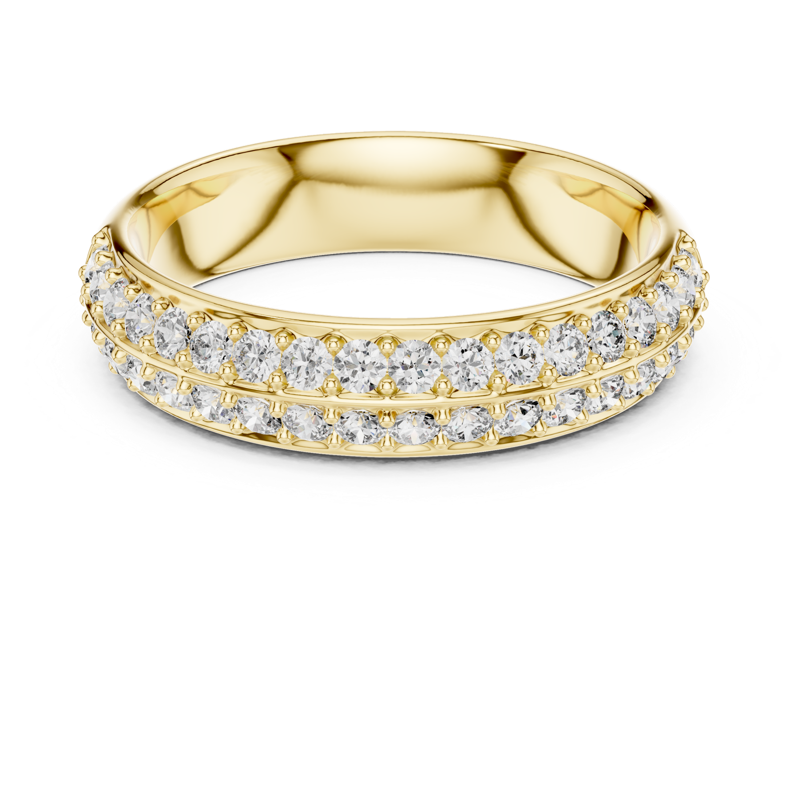 Gold Ring L03-549, Yellow Gold, view 4