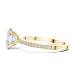 Gold Ring DDLR-1061, Yellow Gold, view 3