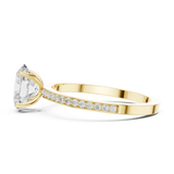 Gold Ring DDLR-1061, Yellow Gold, view 3