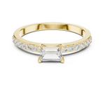 Gold Ring ALR-80, Yellow Gold, view 4