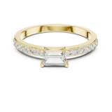 Gold Ring ALR-80, Yellow Gold, view 4