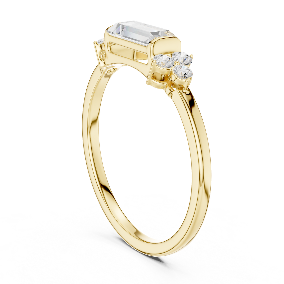 Gold Ring SBWR(54), Yellow Gold, view 1
