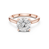 Gold Ring DDLR-991, Rose Gold, view 4