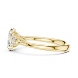 Gold Ring DDLR-727, Yellow Gold, view 3