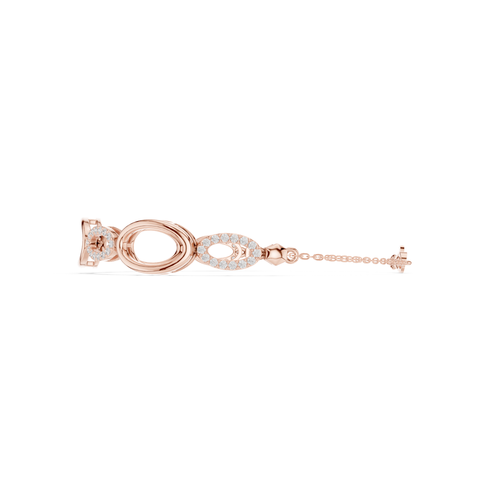 Gold Bracelet SBWB (31), Rose Gold, view 3