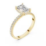 Gold Ring DDLR-1065, Yellow Gold, view 2