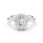 Gold Ring DDLR-698, White Gold