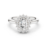 Gold Ring DDLR-698, White Gold