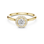 Gold Ring LR-0215, Yellow Gold, view 4