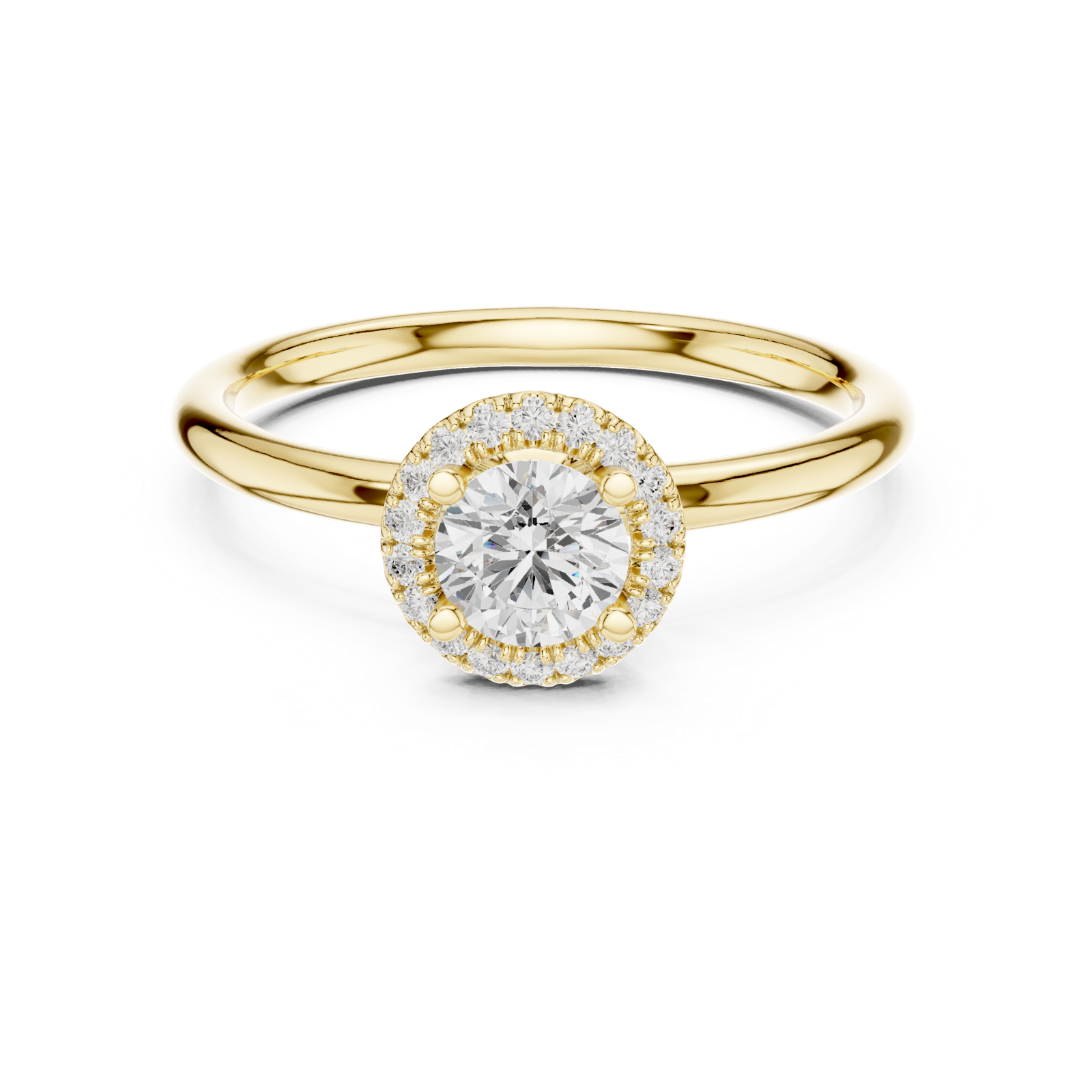 Gold Ring LR-0215, Yellow Gold, view 4