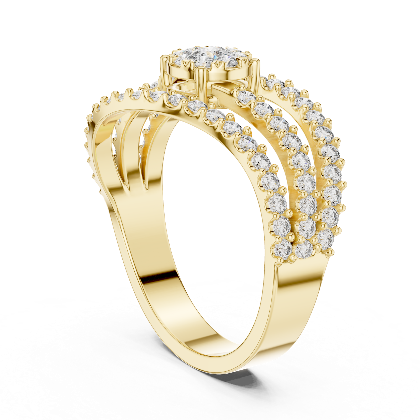 Gold Ring 19-120012L, Yellow Gold, view 1