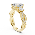 Gold Ring DDLR-268, Yellow Gold, view 1