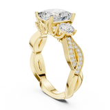 Gold Ring DDLR-268, Yellow Gold, view 1
