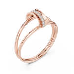 Gold Ring 1 (176), Rose Gold, view 2
