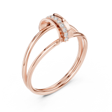 Gold Ring 1 (176), Rose Gold, view 2