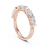 Gold Ring DDLR-669, Rose Gold, view 1