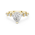 Gold Ring DDLR-1006, Yellow Gold