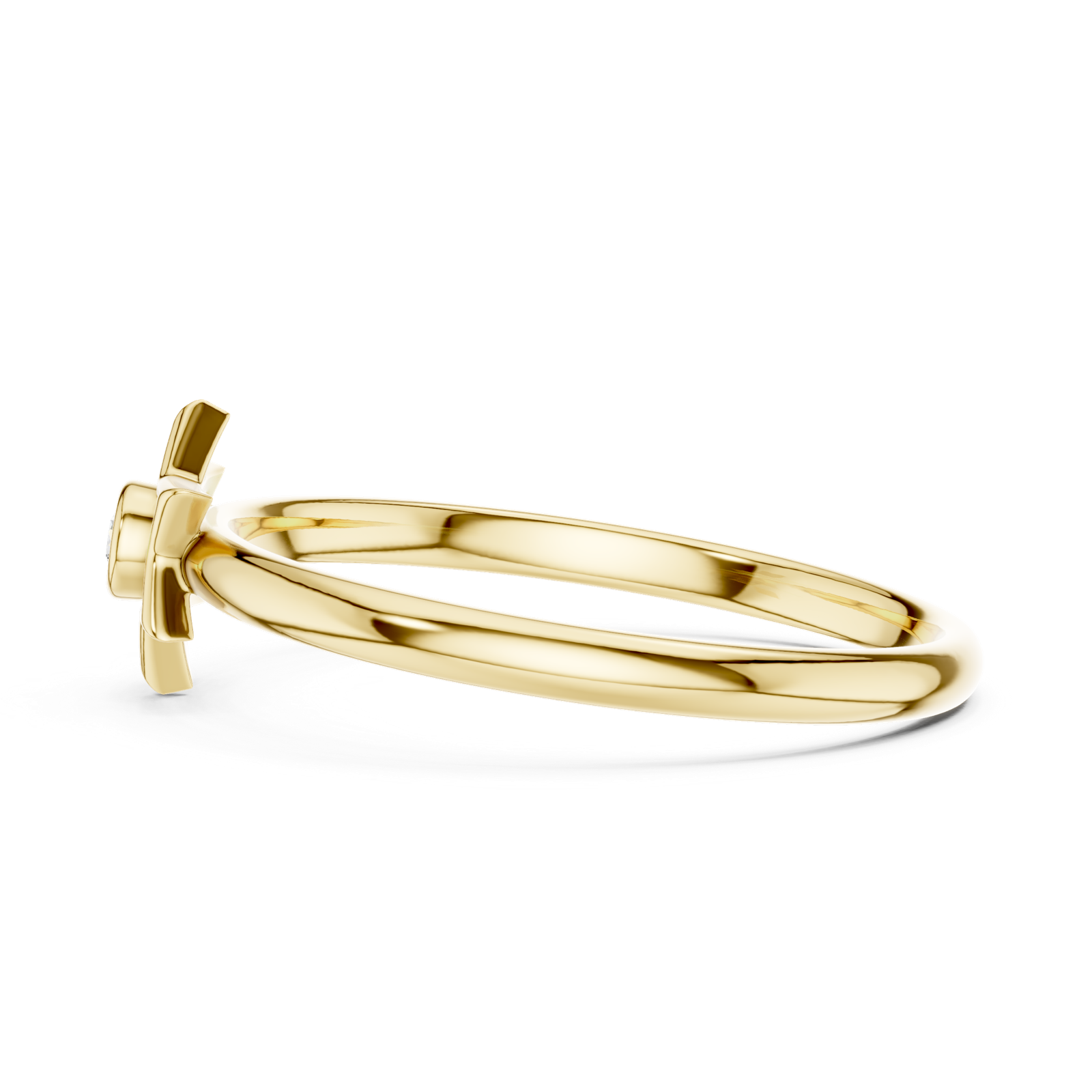 Gold Ring 1 (412), Yellow Gold, view 3