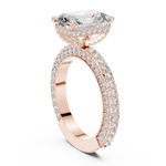 Gold Pendant 9-10036L_SS4, Rose Gold, view 1