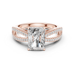 Gold Ring DDLR-733, Rose Gold