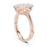 Gold Ring DDLR-783, Rose Gold, view 1