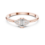 Gold Ring Ledis Ring, Rose Gold, view 4