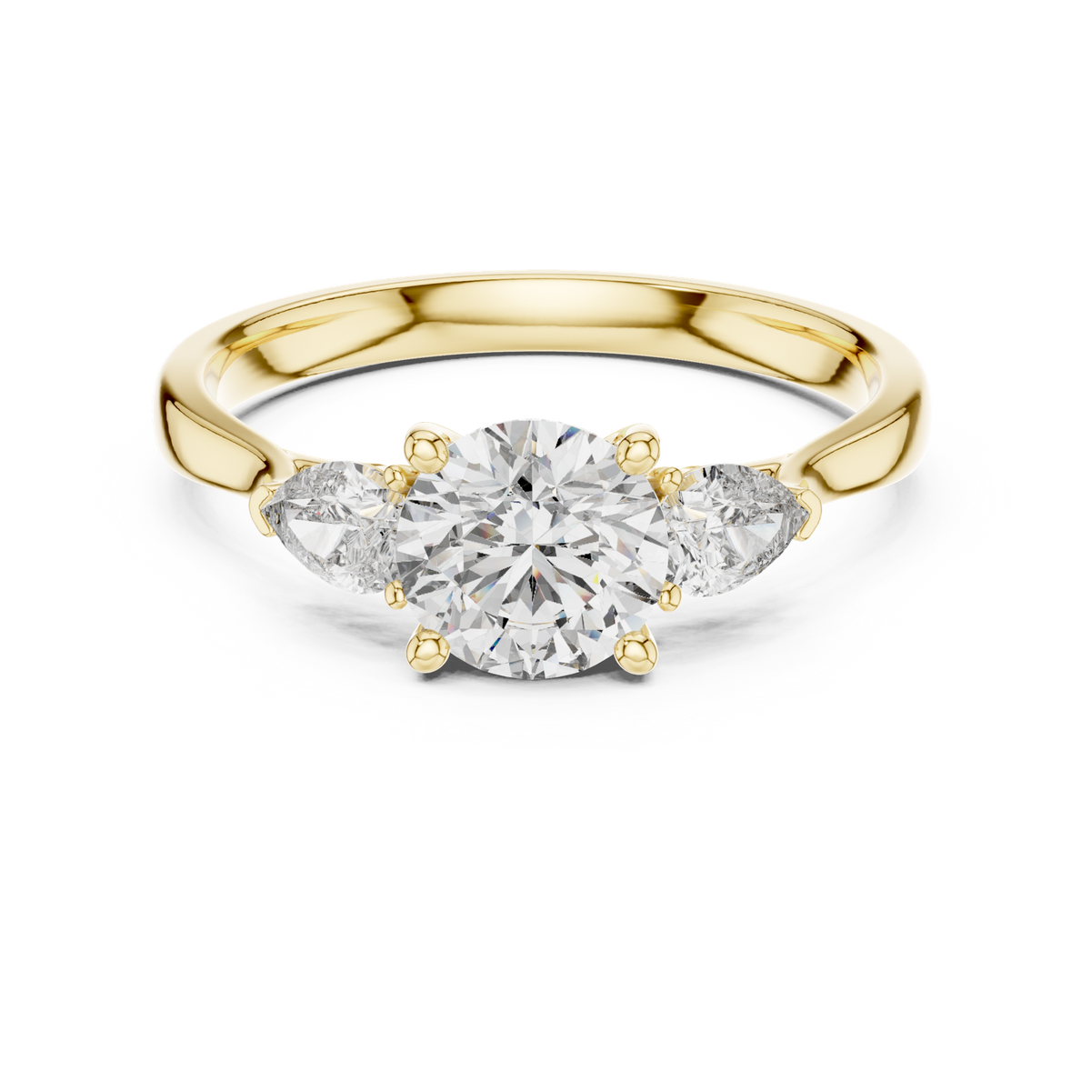 Gold Ring 00001L (17), Yellow Gold
