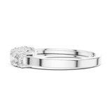 Gold Ring JLR-18, White Gold, view 3