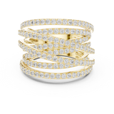 Gold Ring DDLR-855, Yellow Gold, view 4