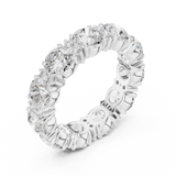 Gold Ring DDLR-707, White Gold, view 2