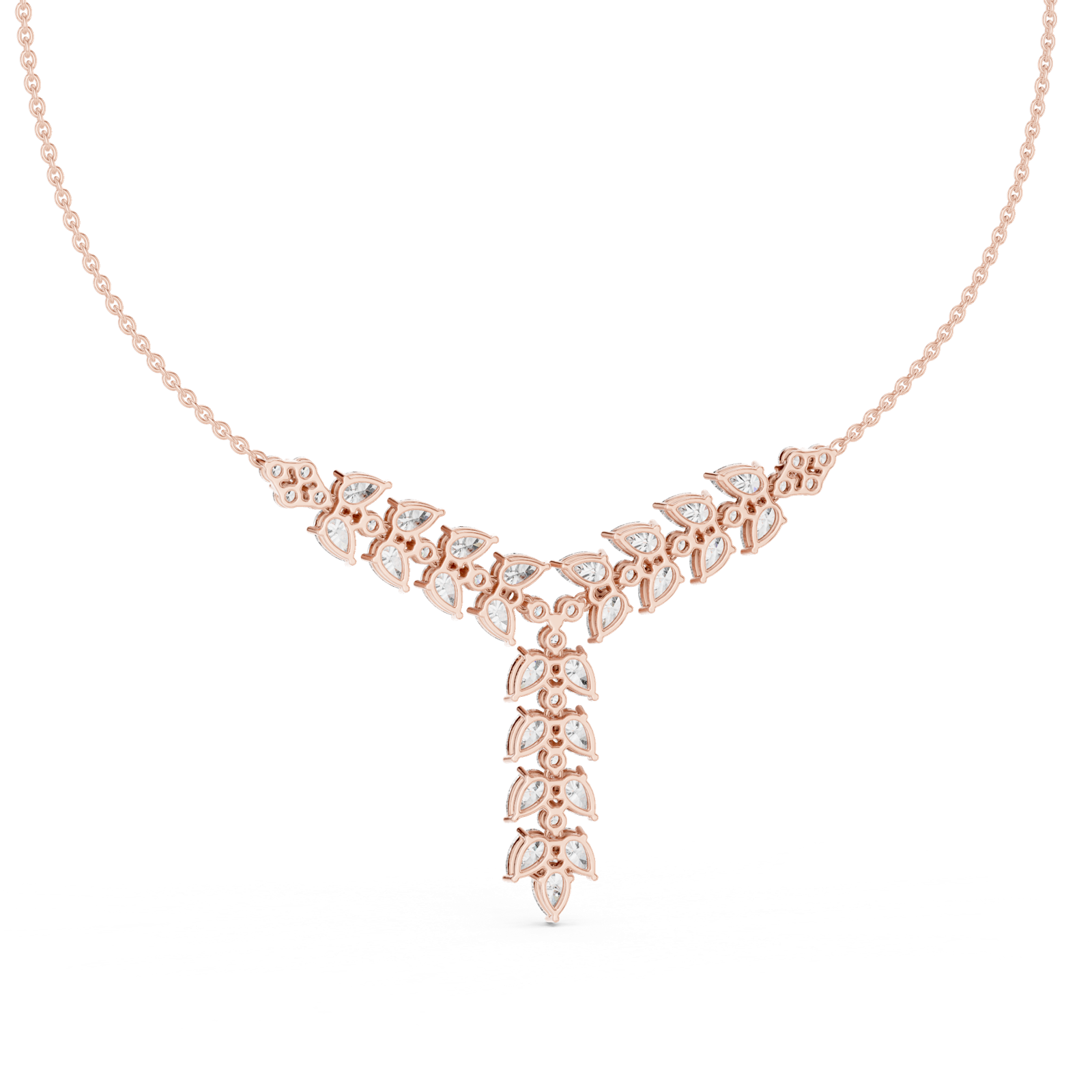 Gold Pendant GNK-0005, Rose Gold, view 4