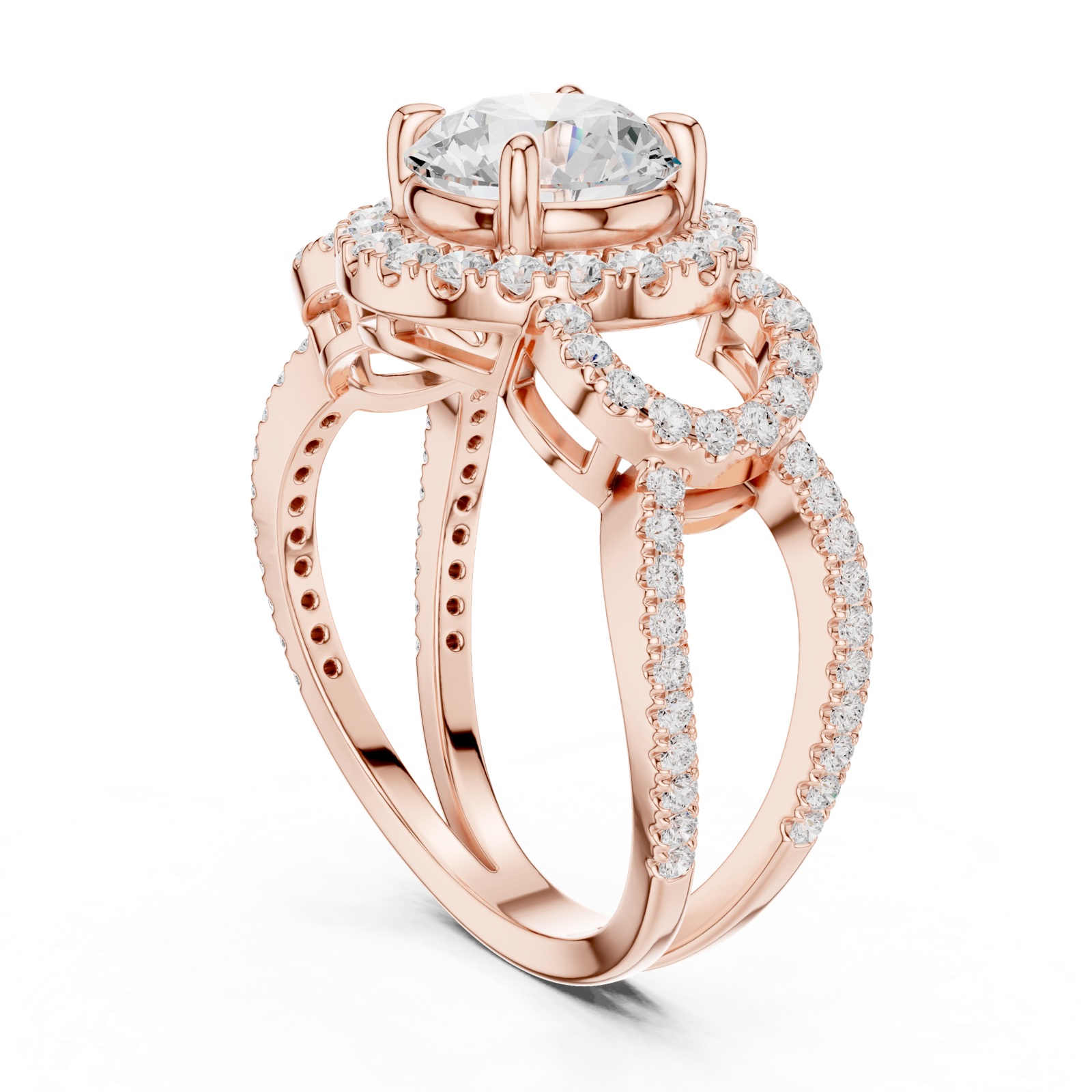 Gold Ring SBWR(71), Rose Gold