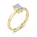 Gold Ring DDLR-537, Yellow Gold, view 2