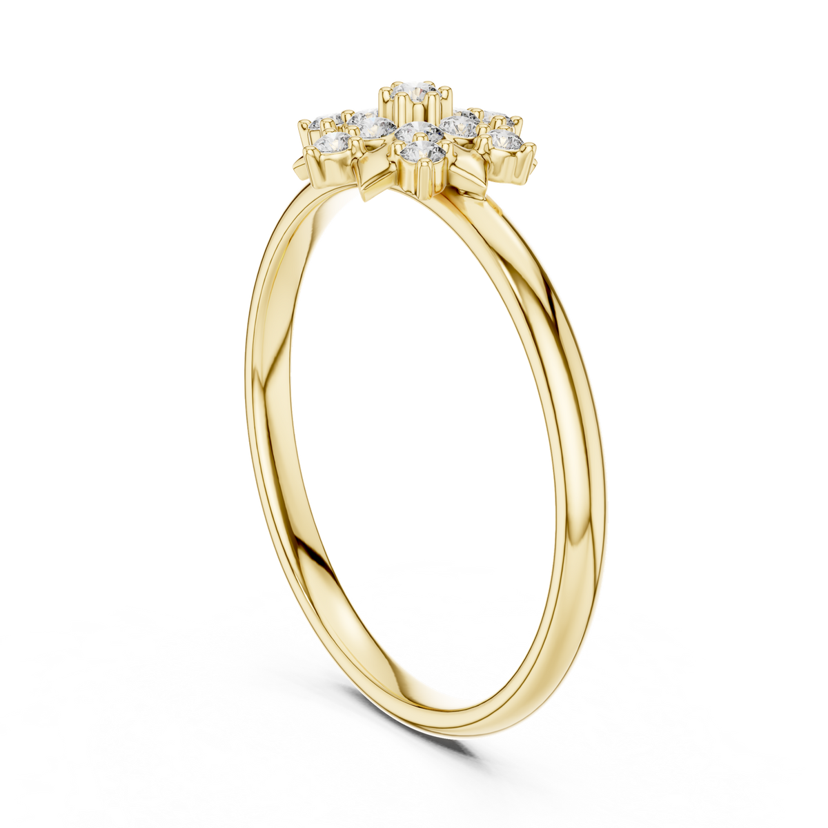 Gold Ring 1 (438), Yellow Gold, view 1